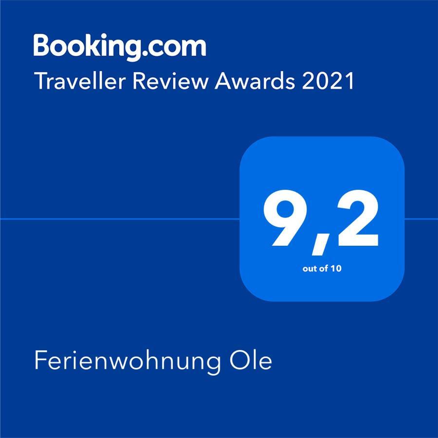 Ferienwohnung Ole ツィノヴィッツ エクステリア 写真